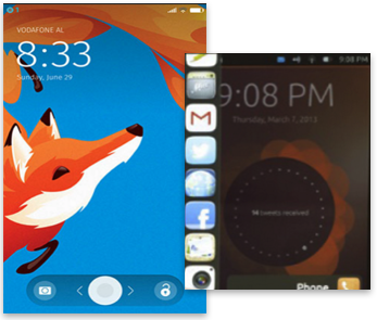 Screenshots of Alternate OS
